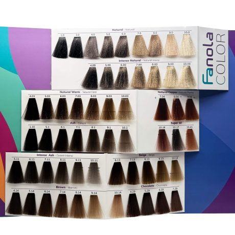 Fanola Color Chart