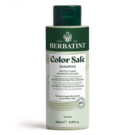 Herbatint Color Safe Shampoo 260ml - Front