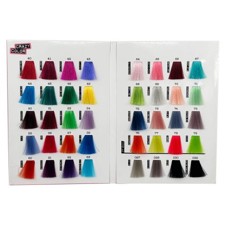 crazy colour chart