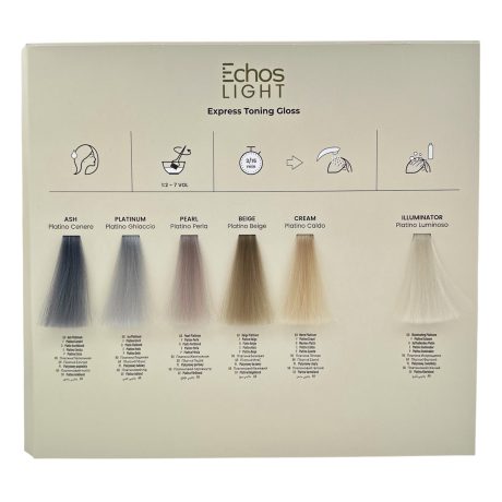 echos light express toning golss colour chart
