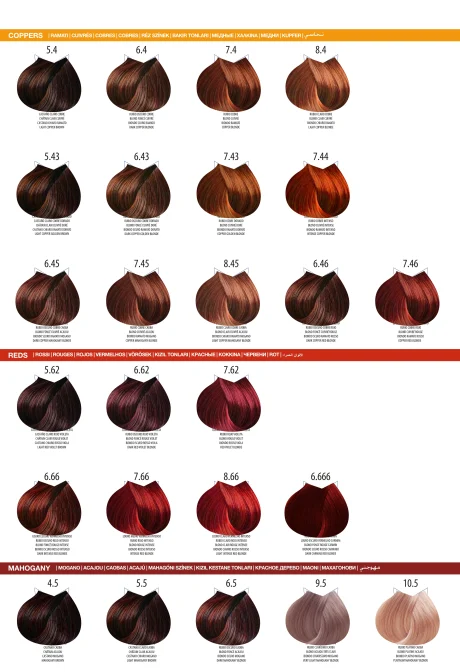 farmavita life colour plus colour chart p4