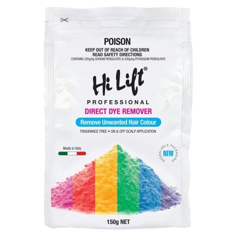 hi lift hair colour remover 150g
