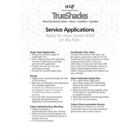 hi lift true shades technical manual page 3