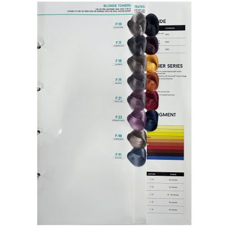 jeval hair colour chart blonde toners