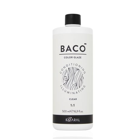 kaaral baco color glaze clear 500ml haircolours com au