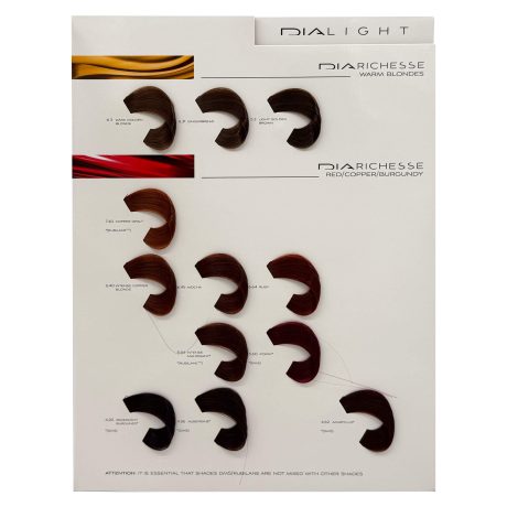 loreal dia richesse colour chart warmbrowns 2