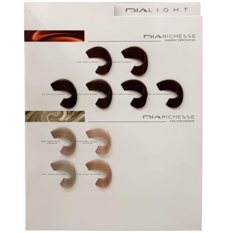 loreal dia richesse colour chart warmbrowns