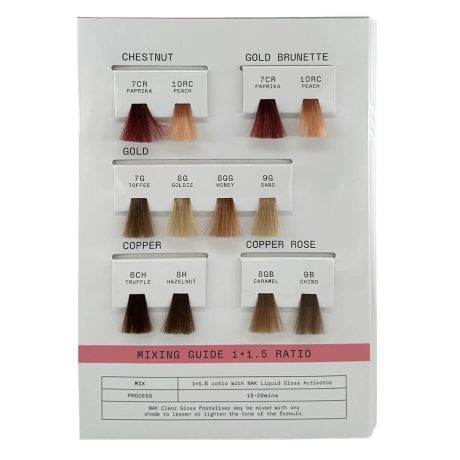 nak liquid gloss colour chart 2