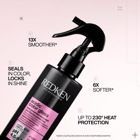 redken acidic color gloss heat protection treatment