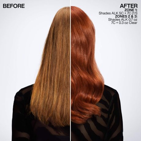 redken shades alk before after 60ml