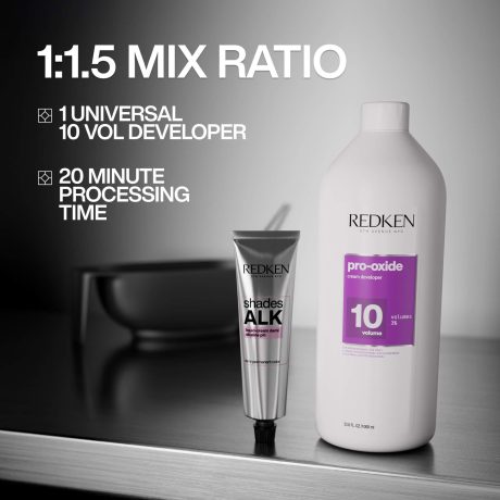 redken shades alk mixing ratio 60ml
