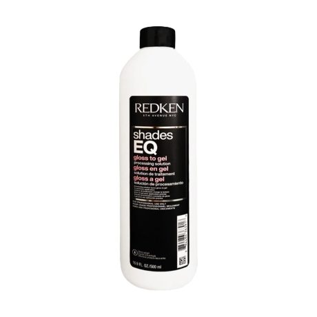 redken shades eq gloss to gel processing solution 500ml