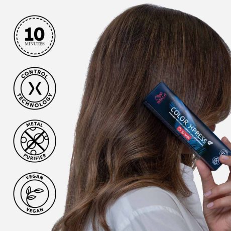 wella color express 10 min features