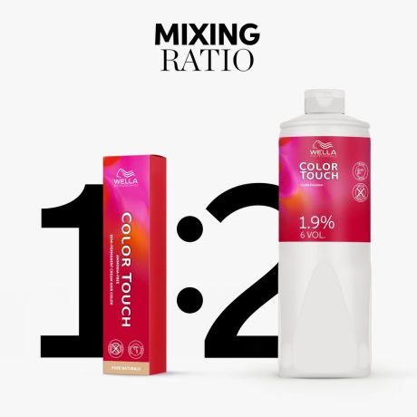 wella color touch mixing ratio